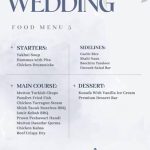 Food menu 5