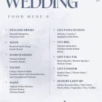 Food menu 6