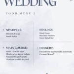 Food menu 3