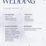 Food menu 5