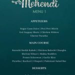 Mehendi Menu 2